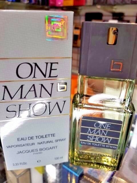 ONE MAN SHOW by Jacques Bogart Cologne 3.33 oz / 3.4 oz * NEW IN ORIGINAL BOX * - Perfume Gallery