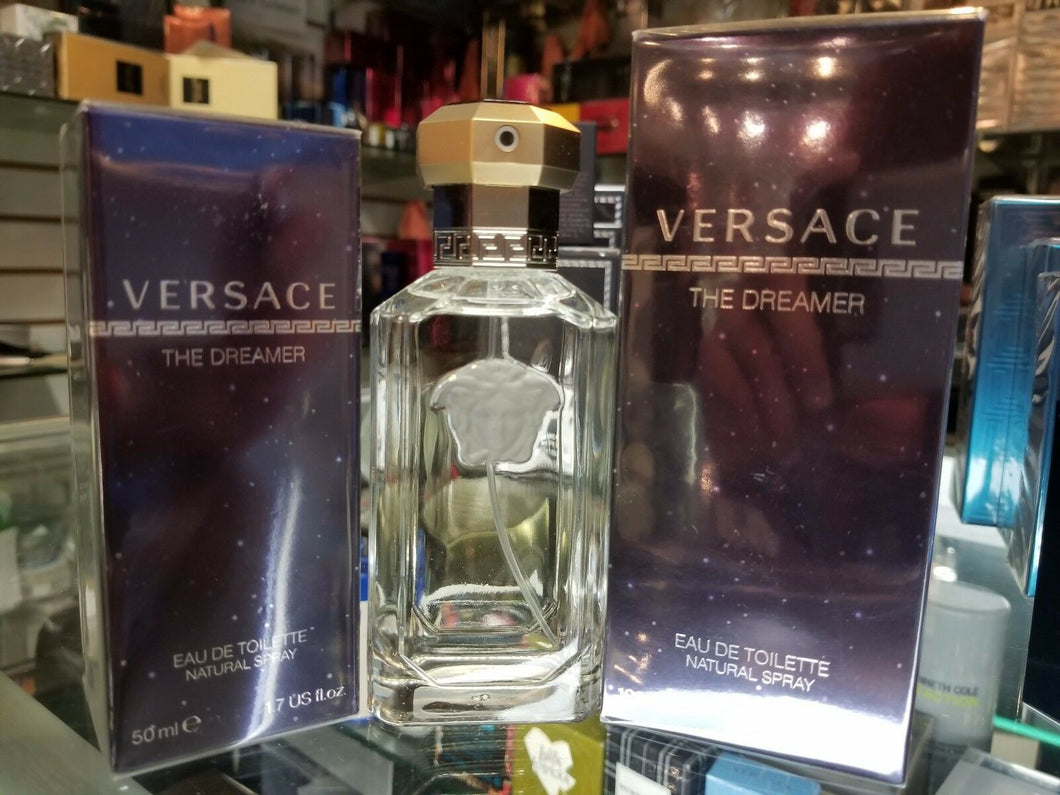 Versace THE DREAMER 1.7 / 3.4 oz / Tester EDT Eau de Toilette Spray Men SEALED - Perfume Gallery