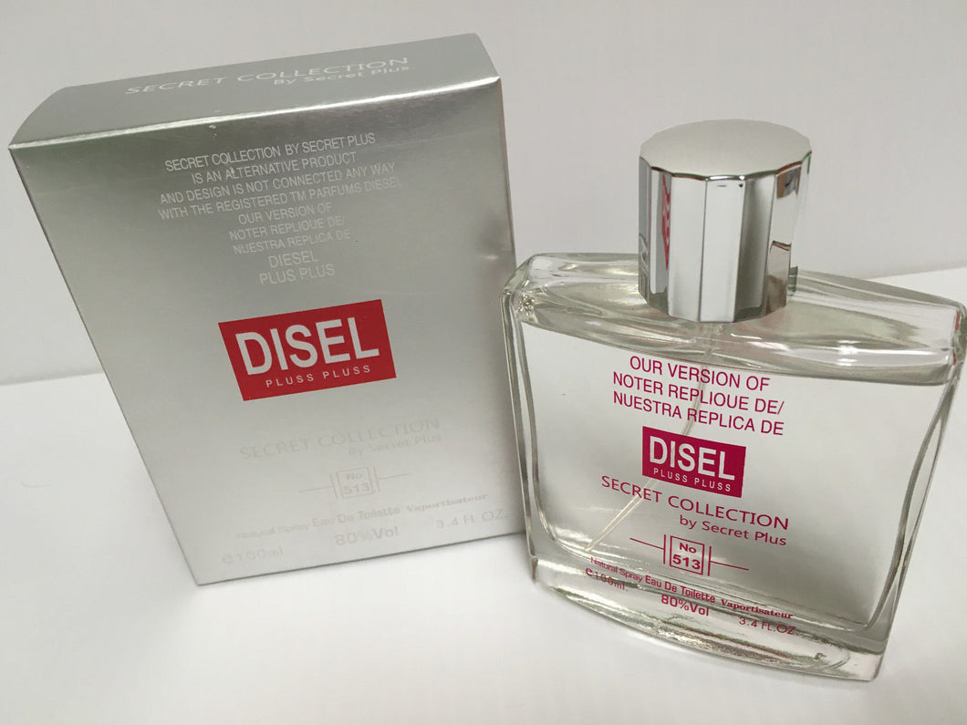 DISEL PLUSS PLUSS by Secret Plus Version DIESEL 3.4 oz EDT Spray NEW SEALED BOX - Perfume Gallery