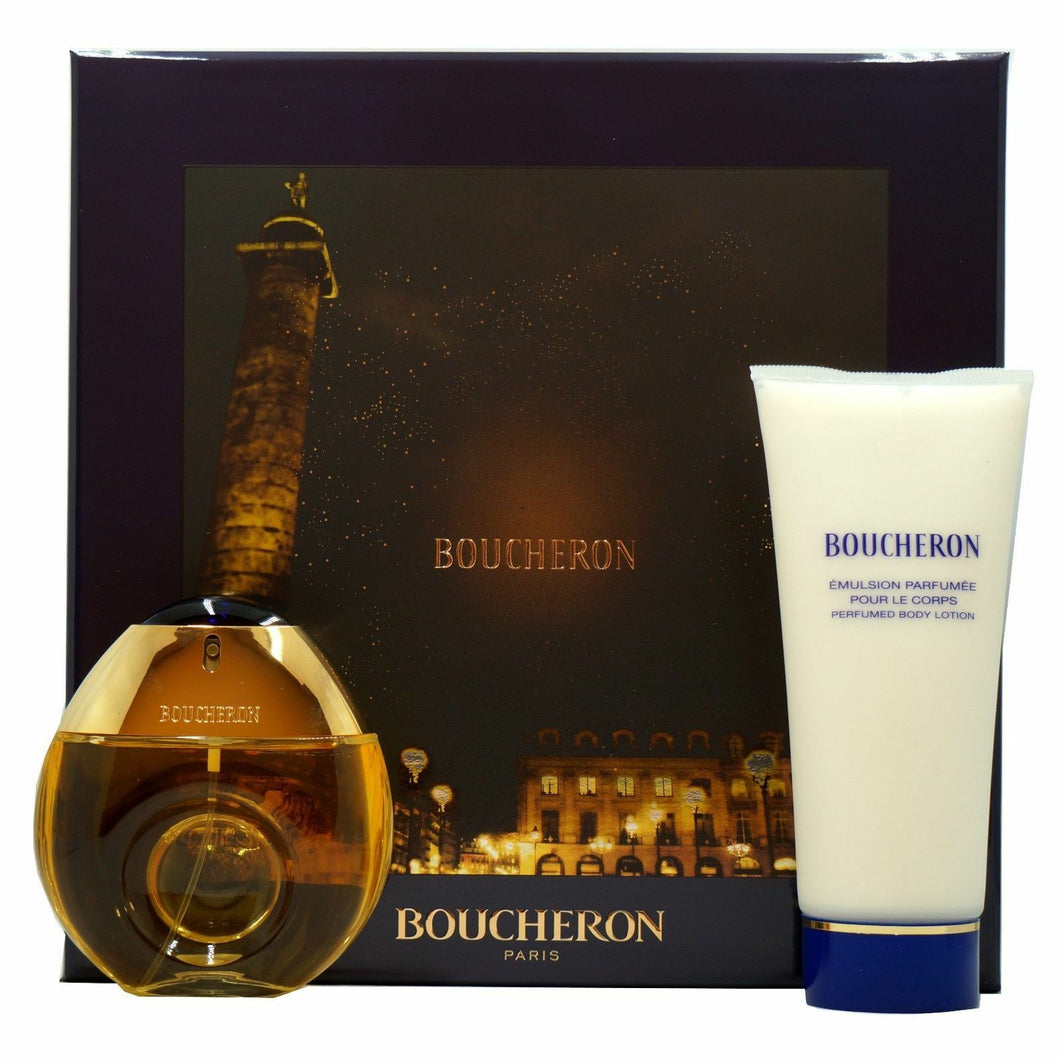 Boucheron by BOUCHERON GIFT SET with 1.6 oz EDT Eau de Toilette Spray + Lotion - Perfume Gallery