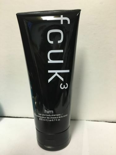 FCUK3 3 Him Hair and Body Shampoo 200 ml 6.7 fl. oz. for Men Brand New Le Corps - Perfume Gallery