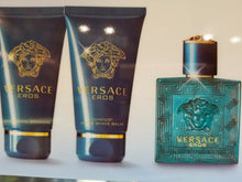 Load image into Gallery viewer, Versace EROS by Gianni Versace 3 Piece EDT Gift Set for Men GEL, AFTERSHAVE, EDT - Perfume Gallery
