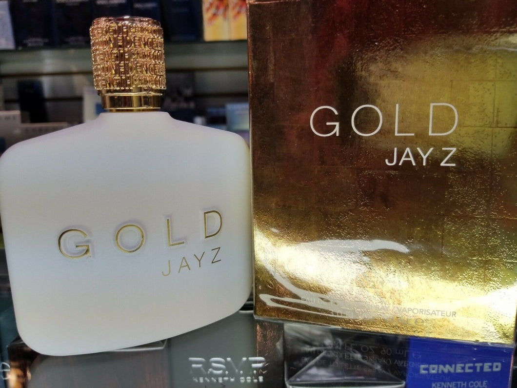 Jay Z Gold by Jay Z 3 oz 90 ml EDT Cologne / After Shave for Men * IN SEALED BOX - Perfume Gallery