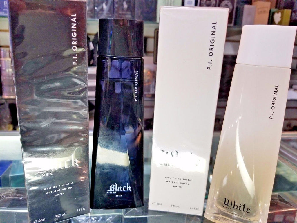 White MEN / Black MEN Pure Instinct Cologne by Karen Low 3.4 oz EDT Spray SEALED - Perfume Gallery