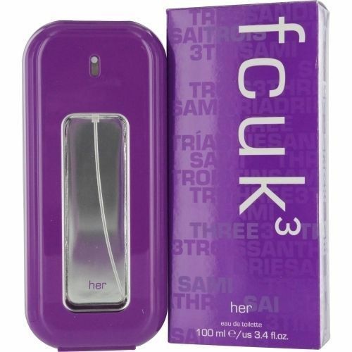 French Connection FCUK 3 FRICTION SUMMER 3.4 oz 100 ml EDT EDP Spray for Her NEW - Perfume Gallery