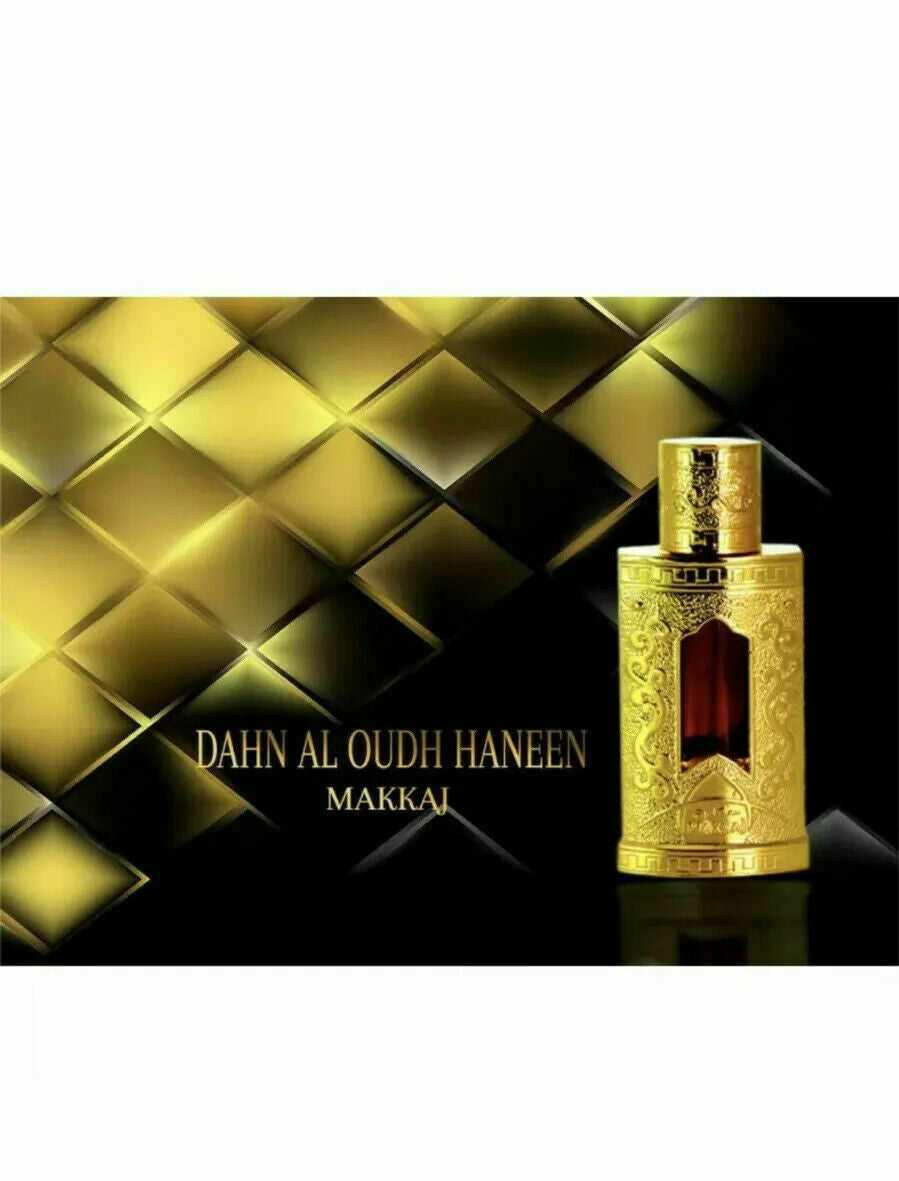 3 ML DAHN AL OUDH HANEEN by Makkaj Unisex, Attar, CPO, Agarwood oud oil - NEW - Perfume Gallery
