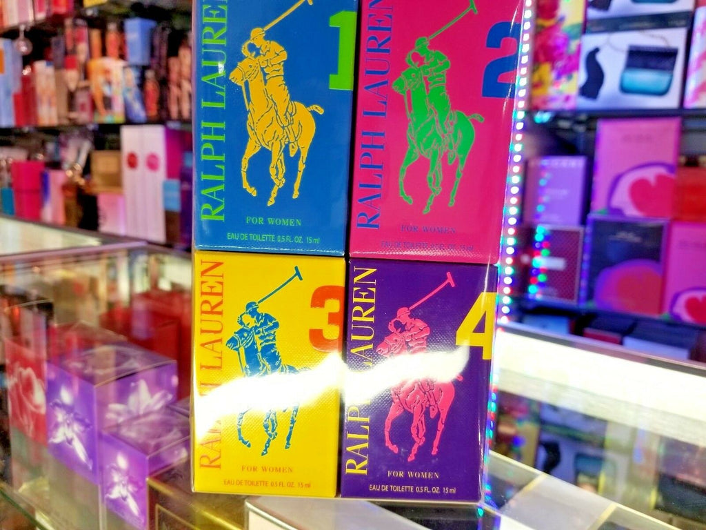 Ralph Lauren THE BIG PONY COLLECTION # 1, 2, 3, 4 4 Pc 0.5 Mini GIFT SET for Her - Perfume Gallery