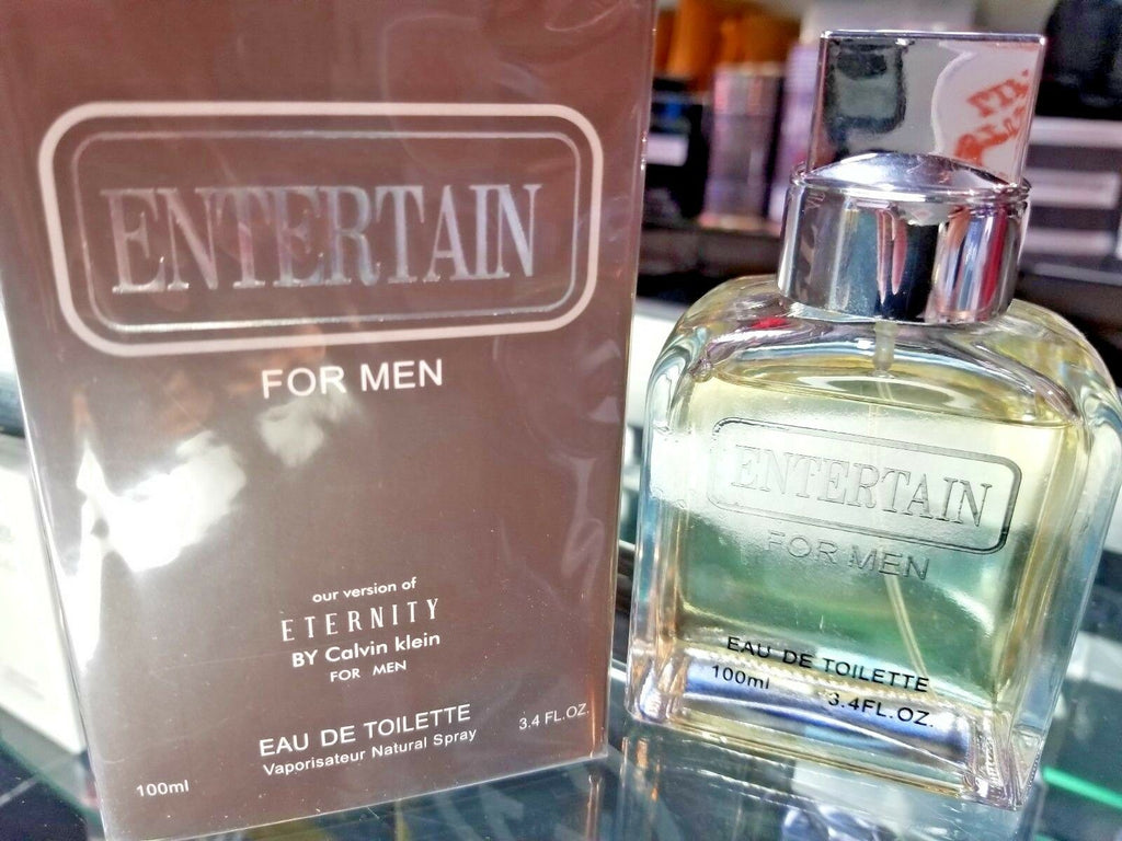 Entertain for Men - Our Version of Eternity by Calvin Klein 3.4 oz 100 ml NIB - Perfume Gallery