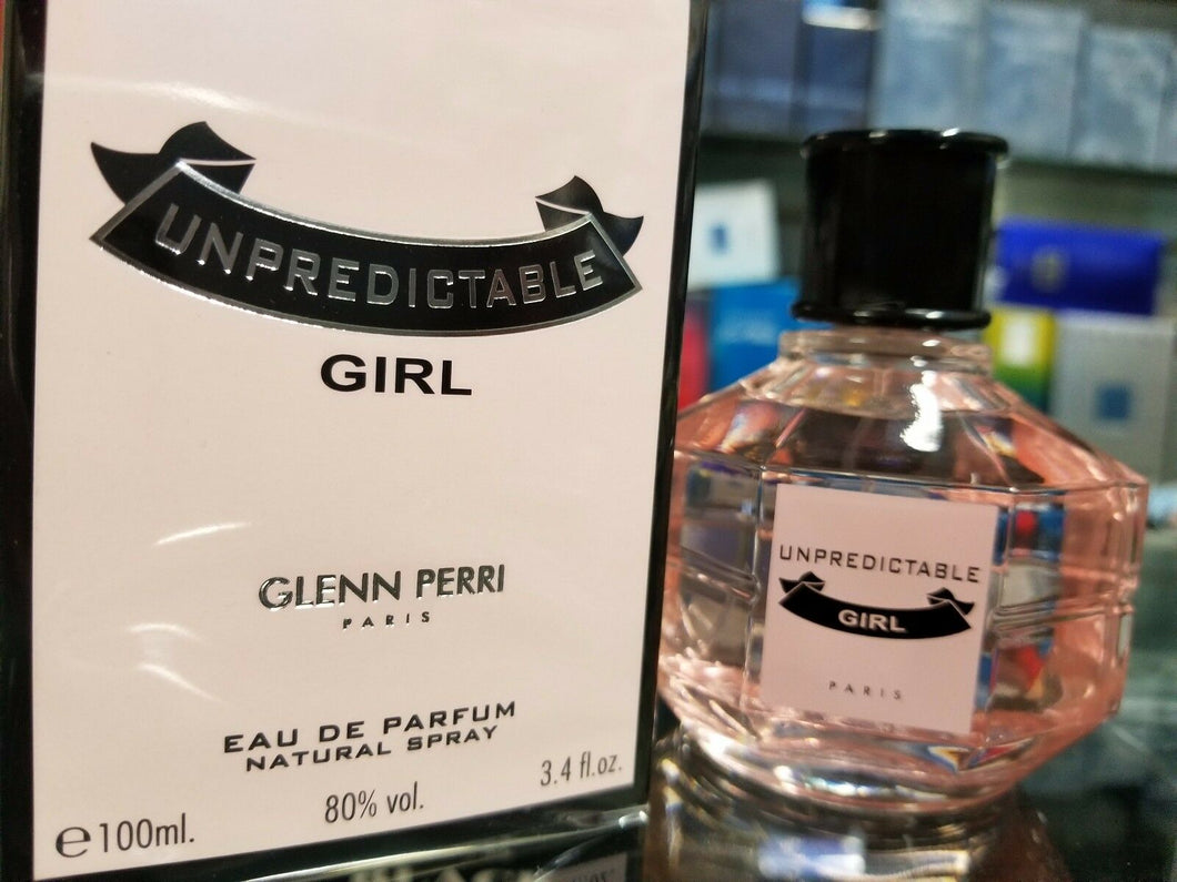 Unpredictable Girl By Glenn Perry 3.3 / 3.4 oz. EDP Spray For Women SEALED BOX - Perfume Gallery