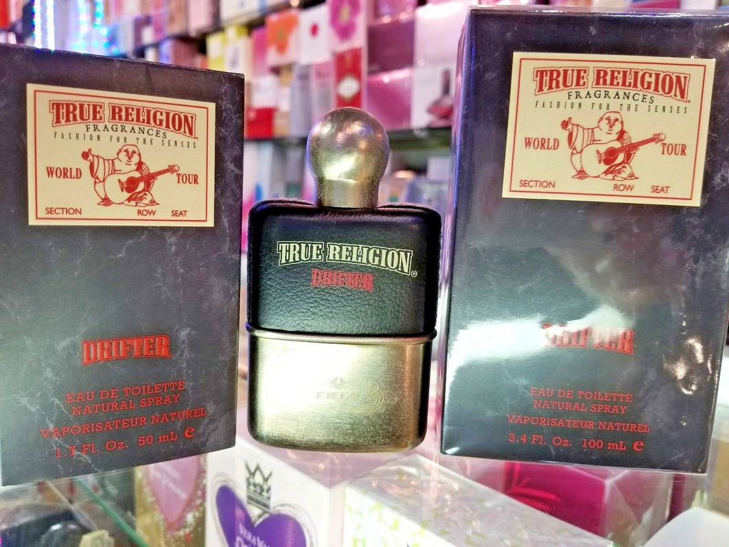 True Religion DRIFTER 1.7 oz 50 ml or 3.3 oz 100 ml Eau de Toilette Spray * RARE - Perfume Gallery