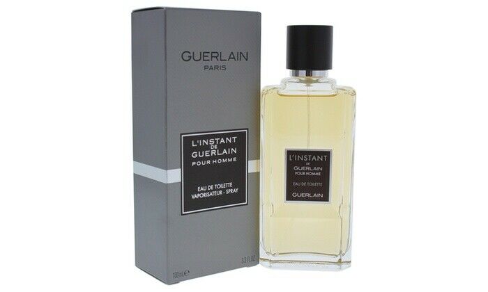L'Instant de Guerlain Pour Homme Eau de Toilette EDT Spray 3.3 3.4oz 100ml SEAL - Perfume Gallery