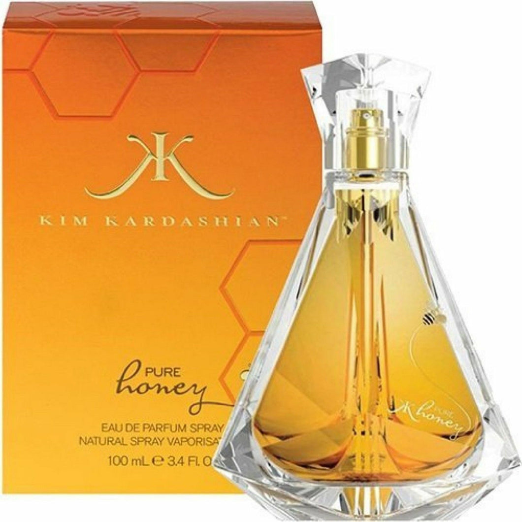 Kim Kardashian Pure Honey EDP Eau de Parfum Spray for Women 3.4 oz 100 ml SEALED - Perfume Gallery