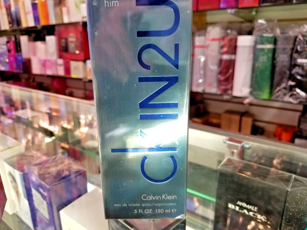 ck IN 2 U YOU CKIN2U by Calvin Klein EDT Spray For Him 5 oz 150 ml * SEALED BOX - Perfume Gallery