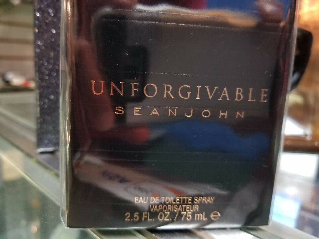 UNFORGIVABLE by Sean John EDT 2.5 oz 4.2 oz Eau de Toilette Spray for Men SEALED - Perfume Gallery
