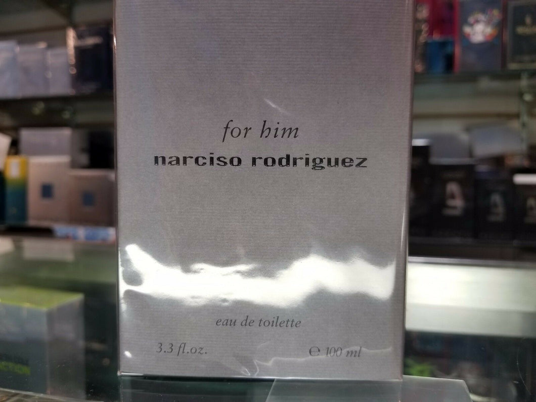 for him by Narciso Rodriguez 3.3 3.4 oz 100 ml EDT Spray for Men * SEALED IN BOX - Perfume Gallery