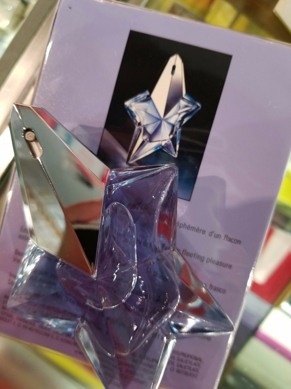 Angel by Thierry Mugler Non Refillable Stars EDP Eau De Parfum .8 oz 25 ml SEAL - Perfume Gallery