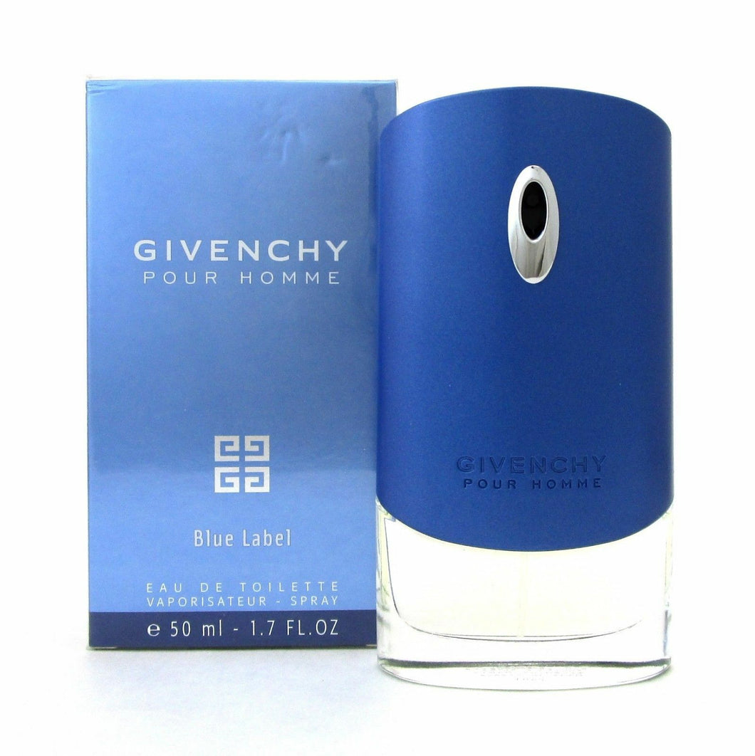 Givenchy Pour Homme BLUE LABEL EDT 1.7 oz 3.3 oz Spray Men ** SEALED IN BOX ** - Perfume Gallery