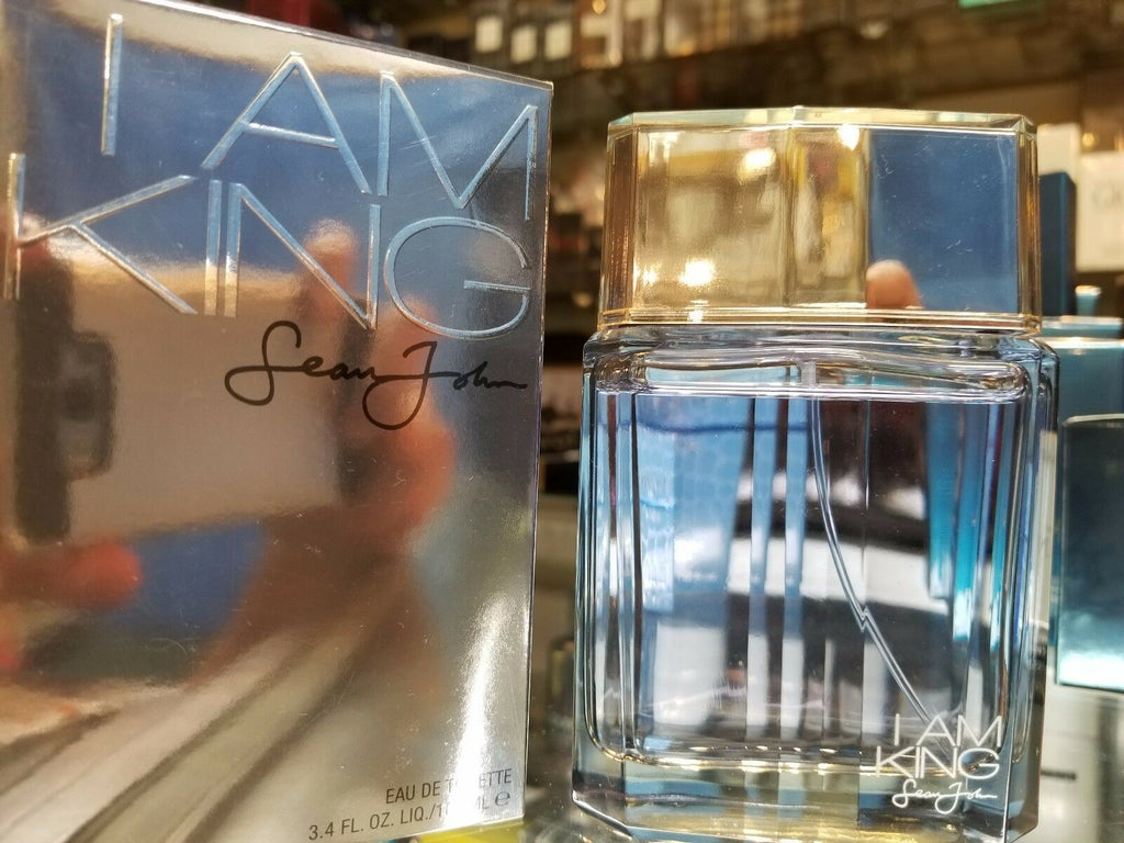 I AM KING by Sean John 3.4 oz 100 ml EDT Eau De Toilette Spray Men NEW ** SEALED - Perfume Gallery
