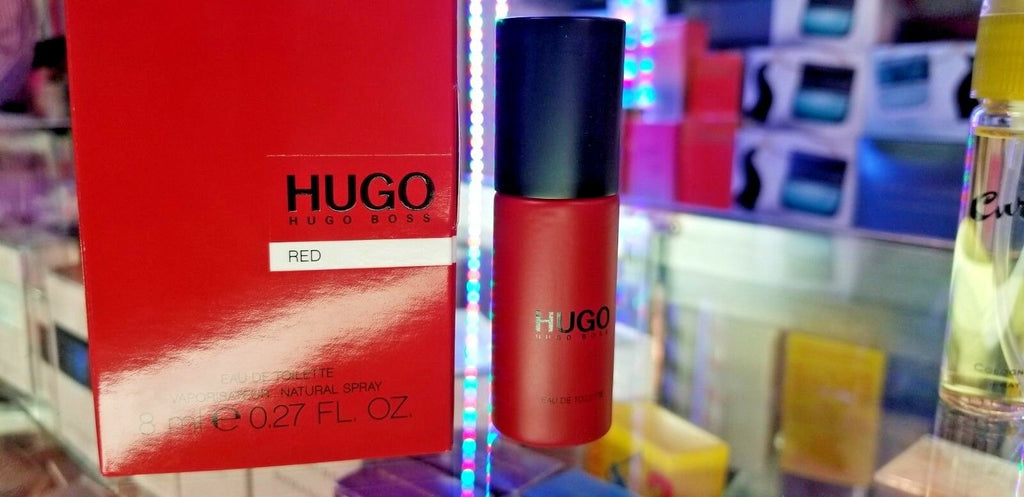 Hugo RED by Hugo Boss 2.5 oz 75 ml SEALED OR 0.27 oz 8 ml Mini in BOX EDT Toilet - Perfume Gallery