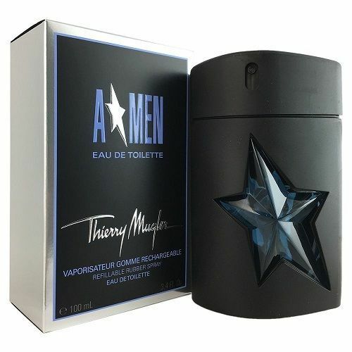 Angel Amen by Thierry Mugler 3.4 oz EDT REFILLABLE Rubber Spray Cologne * SEALED - Perfume Gallery