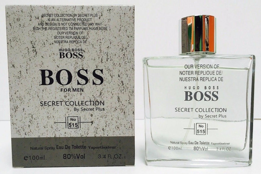 BOSS for Men by Secret Plus Version HUGO BOSS #15 3.4 OZ EDT NEW IN SEALED BOX - Perfume Gallery