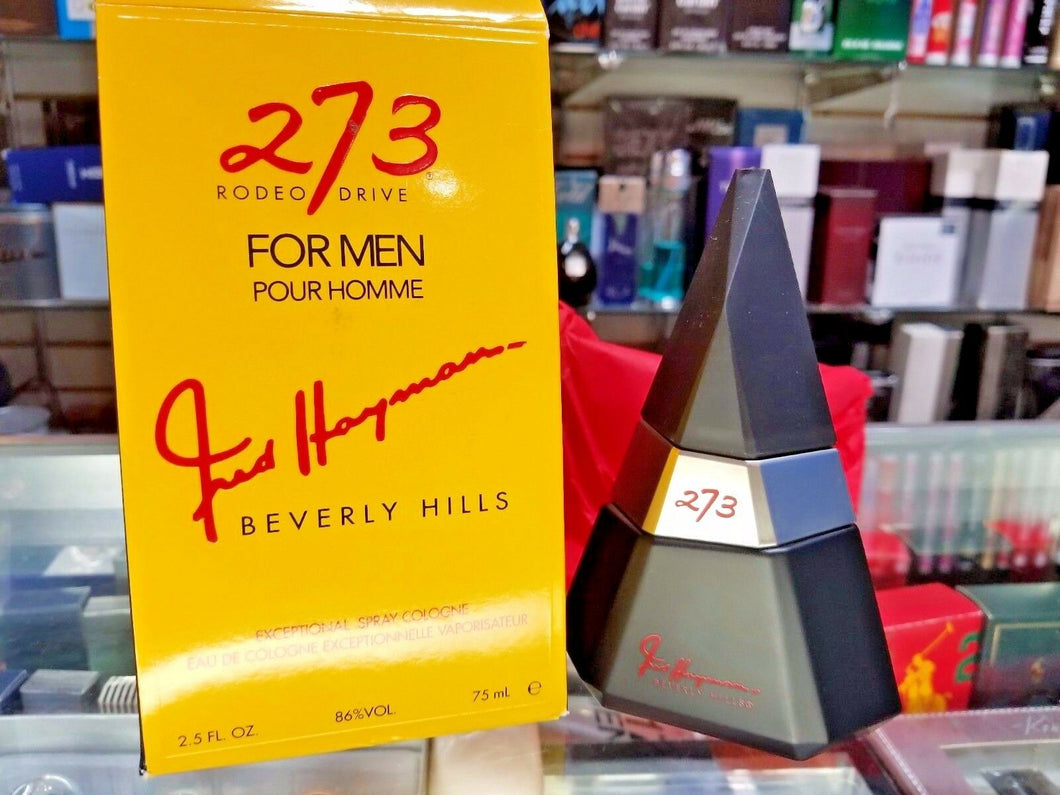 273 for Men by Fred Hayman 2.5 oz / 75 ml EDT EXCEPTIONAL SPRAY COLOGNE for Men - Perfume Gallery