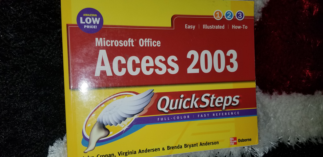 Microsoft Office Access 2003 QuickSteps Cronan, Andersen and Anderson Good - Perfume Gallery