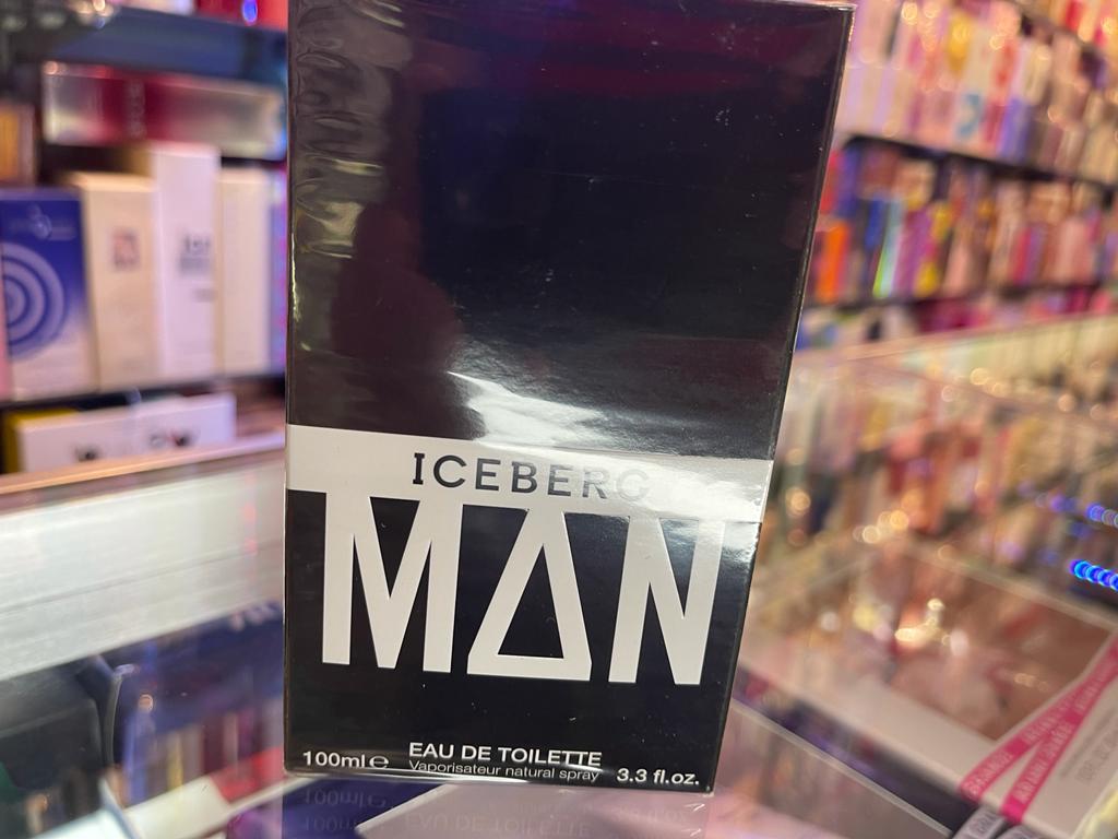 Iceberg Man by Iceberg 3.3 oz 100 ml NEW EDT Cologne for Men ** SEALED BOX *