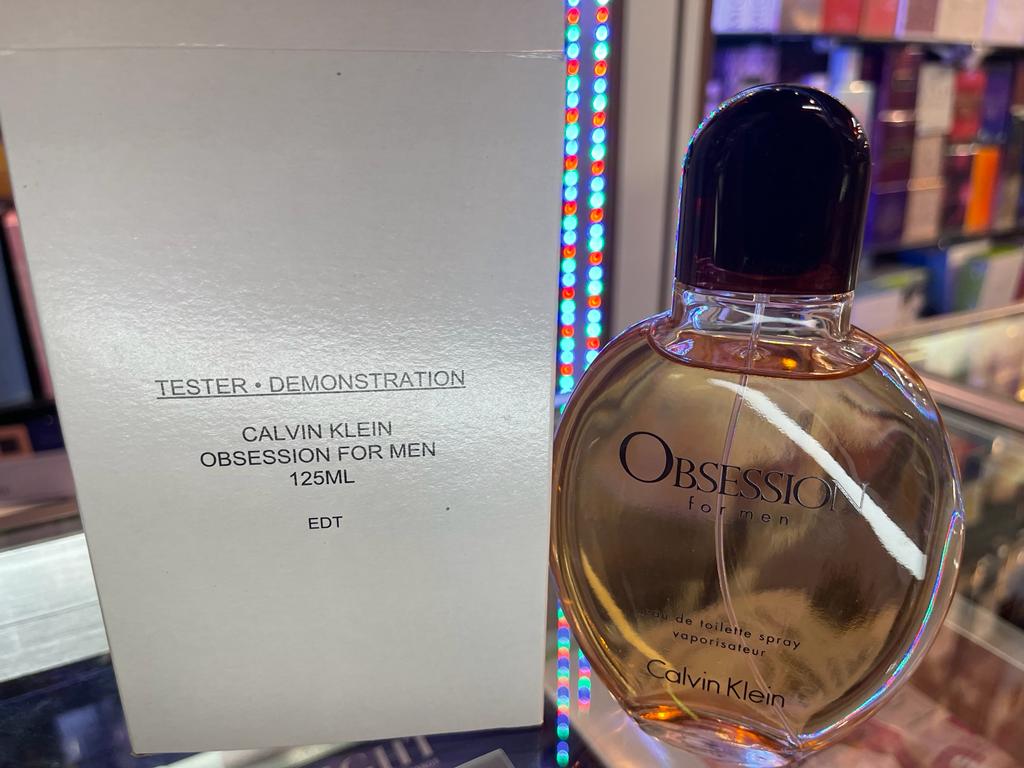 Obsession for Men by Calvin Klein 125 ml / 4.2 oz EDT Toilette Spray ** NEW TST