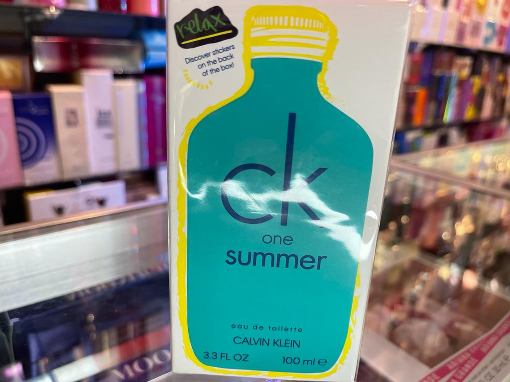 CK ONE SUMMER 2020 by Calvin Klein EDT Spray UNISEX 3.3 3.4 oz NEW IN SEALED BOX