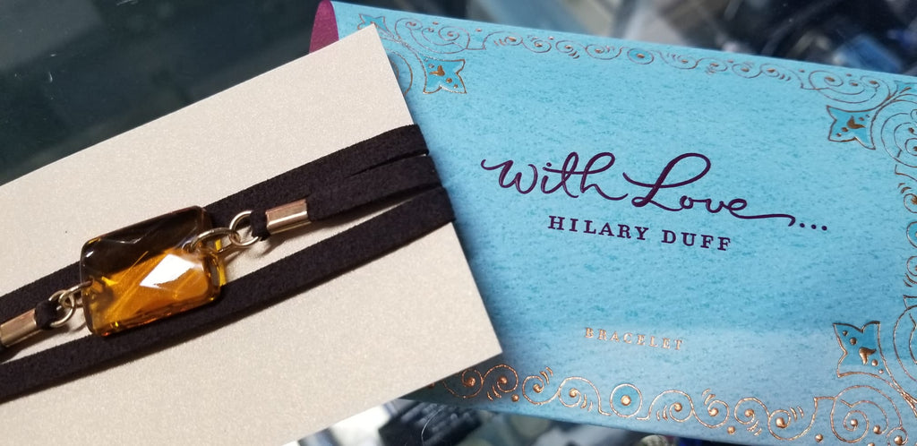 WITH LOVE by Hillary Duff RARE A Gift For You Bracelet for Her Women ORIGINAL
