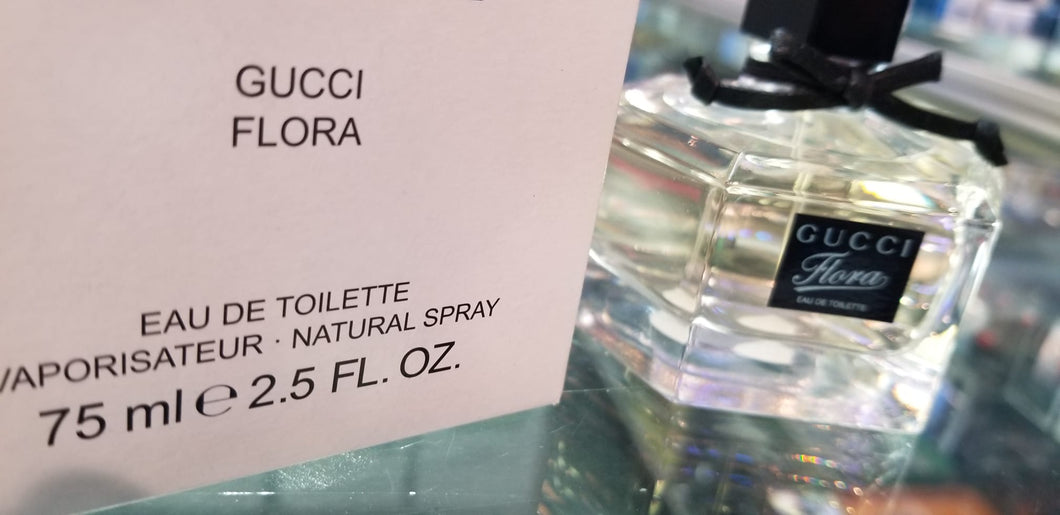 Flora by Gucci 2.5 oz 75 ml Eau de Toilette EDT Perfume for Women NEW WHITE BOX
