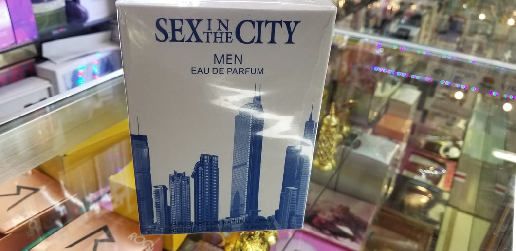 Sex in the City SMART 3.4 oz 100 ml EDP Eau de Parfum SPRAY for Men SEALED BOX