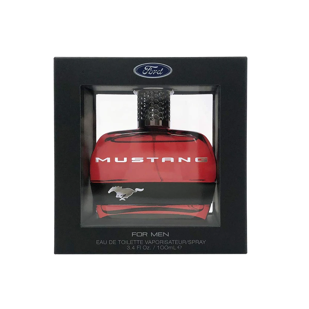Ford Mustang RED 3.4 oz 100 ml Eau de Toilette EDT Spray Men ** SEALED IN BOX **