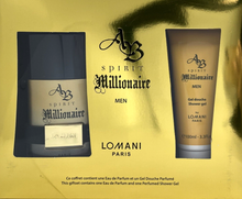 Load image into Gallery viewer, AB Spirit Millionaire by Lomani Eau De Toilette 3.3oz 100 ml Spray + Lotion GIFT SET
