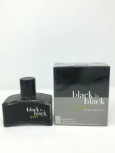 Load image into Gallery viewer, Black is Black SPORT by Nu Parfums 3.4oz 100ml Eau De Toilette Spray Men SEALED - Perfume Gallery
