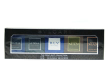 Load image into Gallery viewer, Bvlgari 5 Pc Mini Travel Gift Set EDP + EDT 0.17 oz 5ml by Bulgari * NEW SEALED - Perfume Gallery
