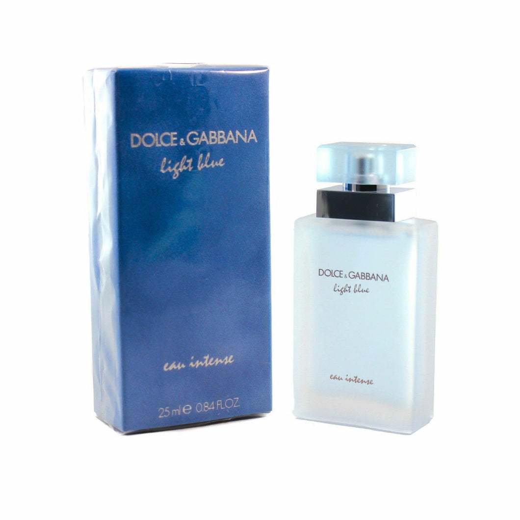 Dolce & Gabbana Light Blue Eau Intense 0.84 1.6 3.3oz 25 50 100 EDP Women SEALED - Perfume Gallery