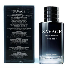 Load image into Gallery viewer, Savage Pour Homme by Fragrance Couture EDT Eau de Toilette 3.4 oz / 100ml SEALED - Perfume Gallery
