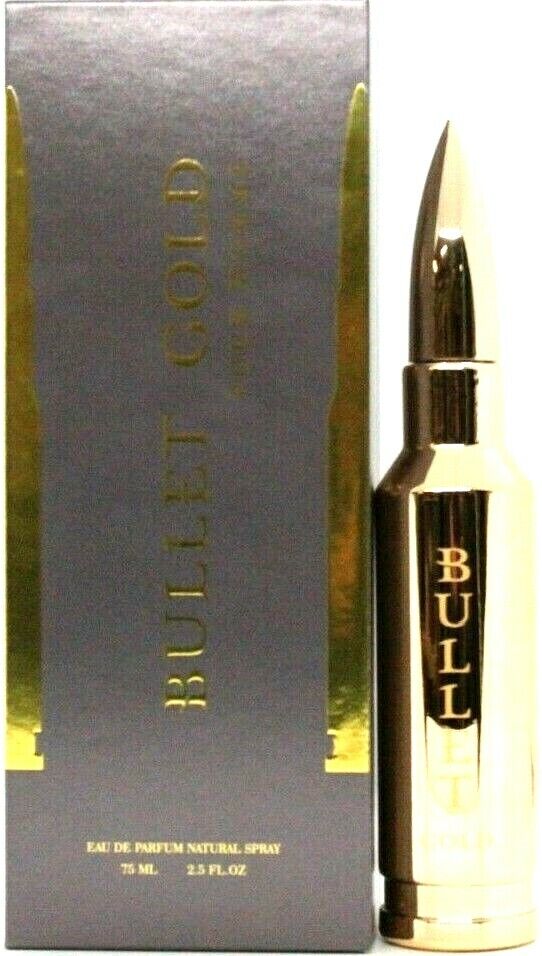 Bullet Gold Pour Homme By Bharara 2.5 oz 75 ml Eau de Parfum EDP * NEW SEALED