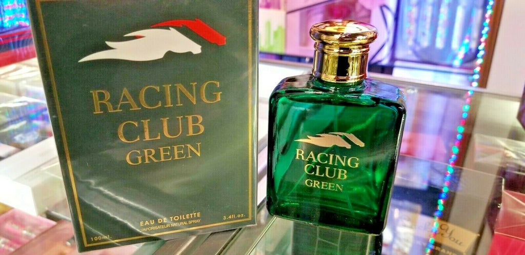 Racing Club GREEN by Mirage Brands 3.4 oz / 100 ml EDT Toilette For Men SEALED - Perfume Gallery