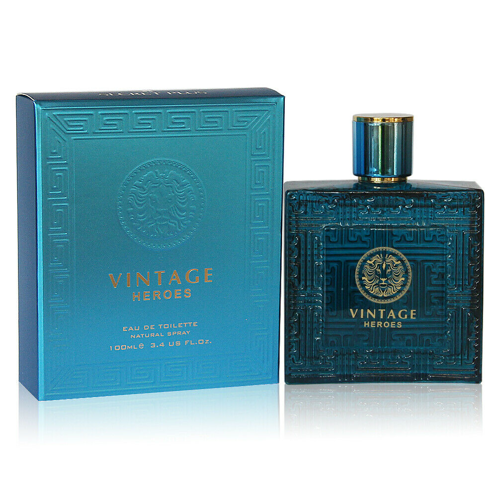 Vintage Heroes by Secret Plus Eau de Parfum EDP for Men 3.4 oz 100 ml SEALED BOX - Perfume Gallery