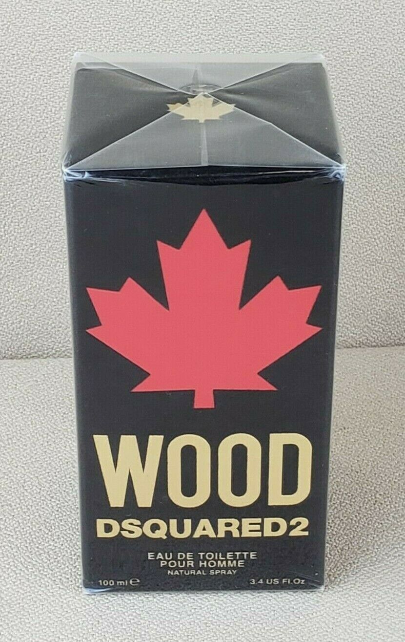 Dsquared2 Wood Eau de Toilette 3.4 oz / 100 ml Eau de Toilette Men EDT RARE NEW - Perfume Gallery