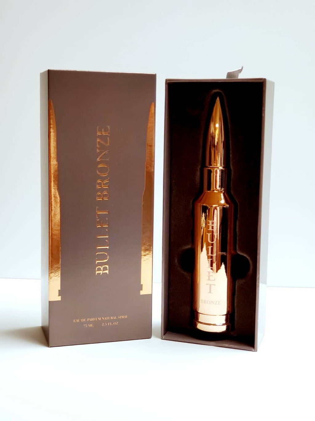 Bullet Bronze Pour Homme By Bharara 2.5 oz 75 ml Eau de Parfum EDP * NEW IN BOX