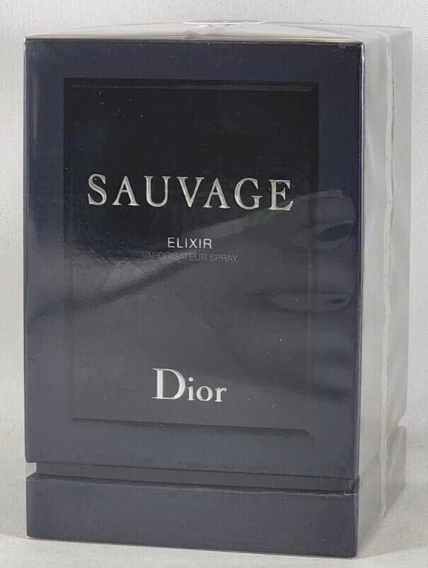SAUVAGE Elixir by Christian Dior 3.4oz 100ml Him Men Vaporisateur NEW SEALED BOX