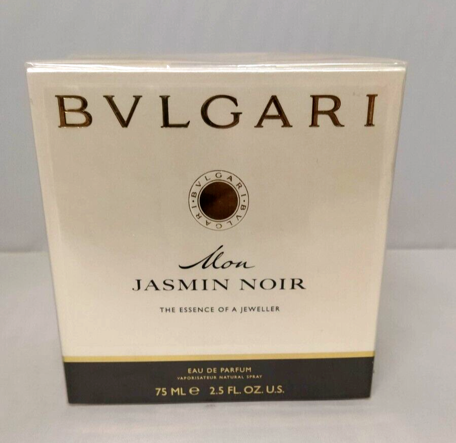 Bvlgari Mon Jasmin Noir 2.5oz 75 ml Eau de Parfum EDP For Her Women RARE SEALED