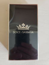 Load image into Gallery viewer, Dolce &amp; Gabbana K King 1.6 3.3 5oz 50 100 150 ml Eau de Parfum EDP Him Men NEW SEALED
