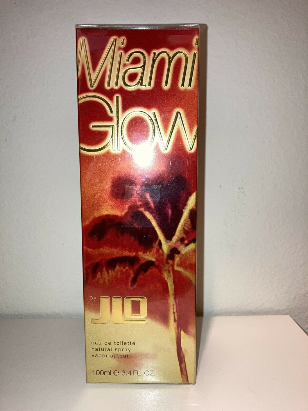 Jennifer Lopez Miami Glow Eau De Toilette Spray EDT For Women 3.4oz 100ml SEALED - Perfume Gallery