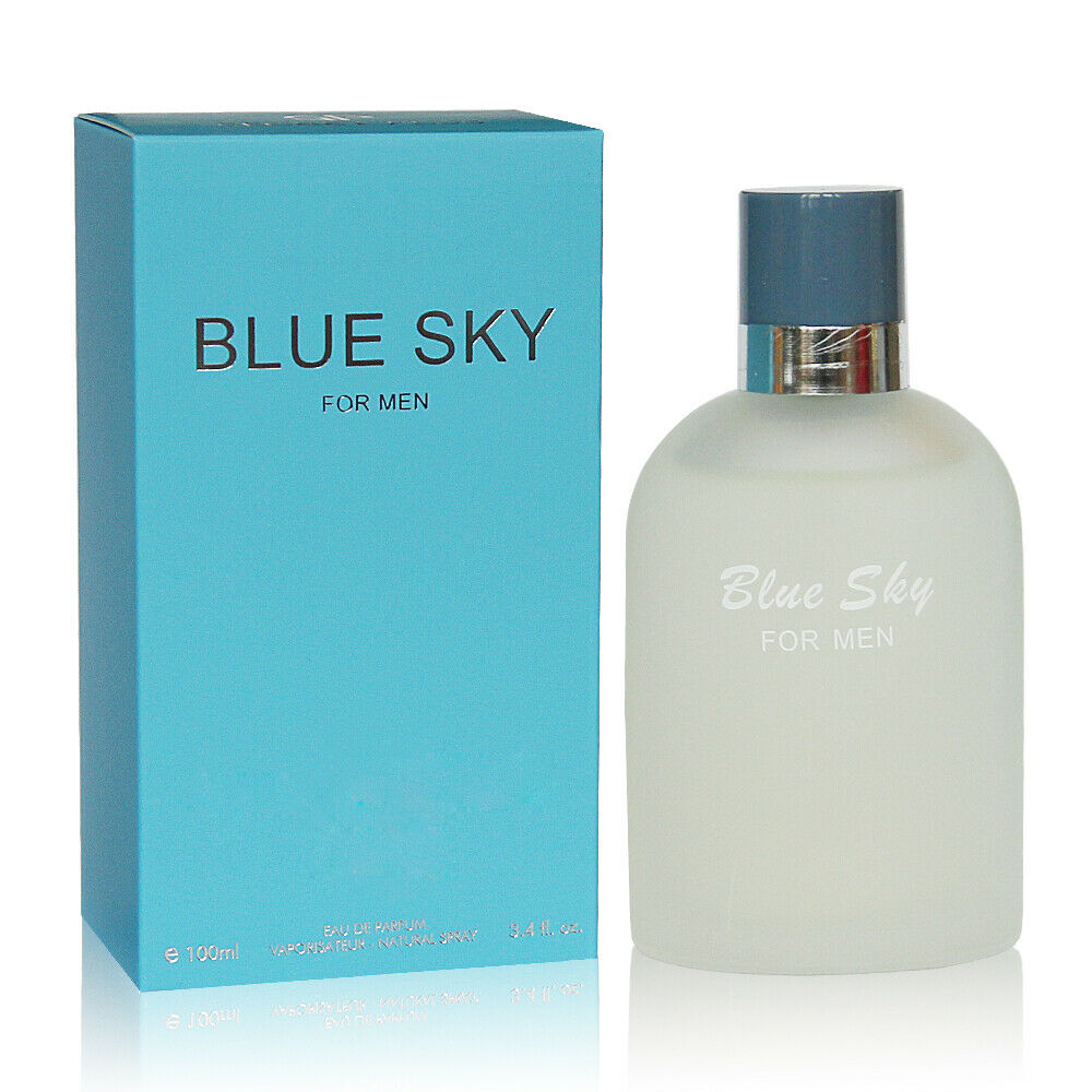 Blue Sky for Men by Secret Plus 3.4 oz 100 ml Parfum EDP Spray * SEALED IN BOX - Perfume Gallery