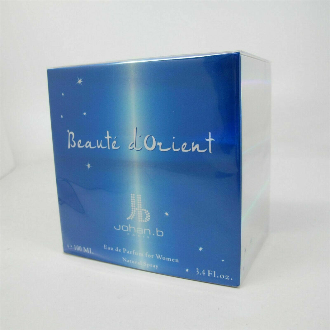 Beaute D'Orient by Johan B 3.4 / 3.3 oz EDP Parfum Spray For Women SEALED IN BOX